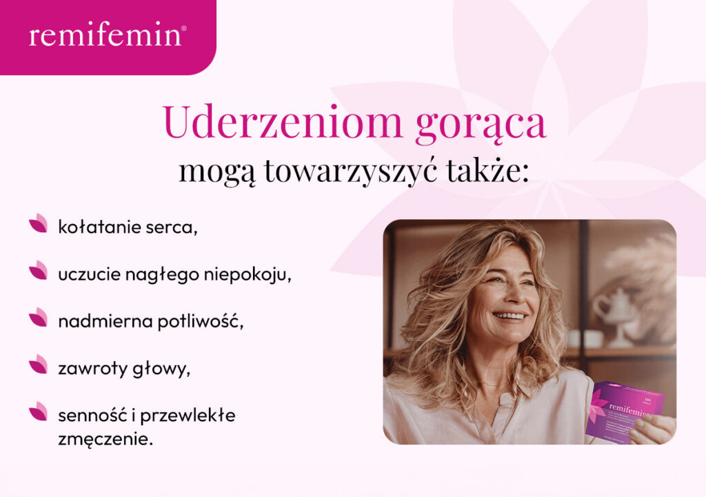 Uderzeniom gorÄ
ca mogÄ
towarzyszyÄ także - infografika.